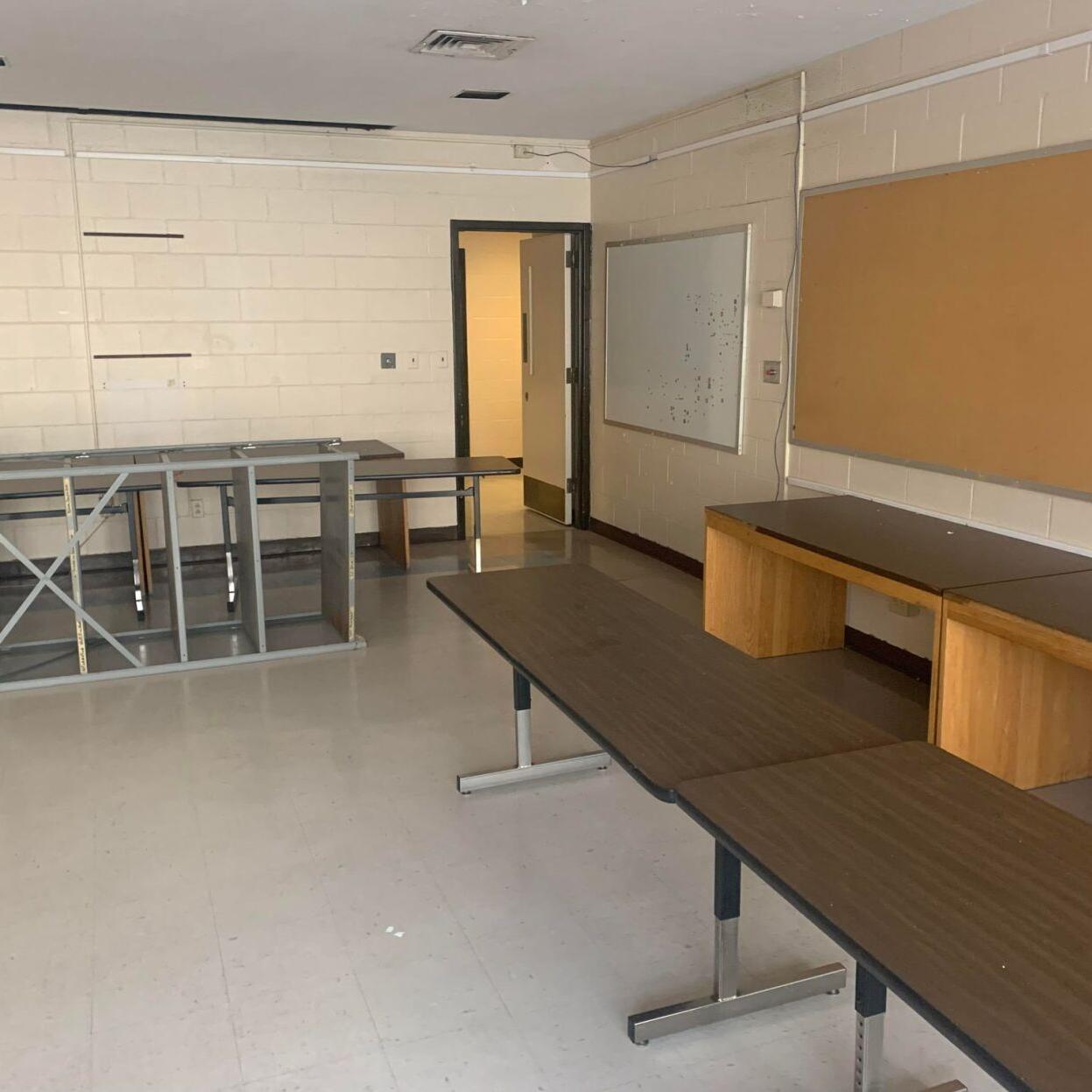 Louisville youth detention center education rooms